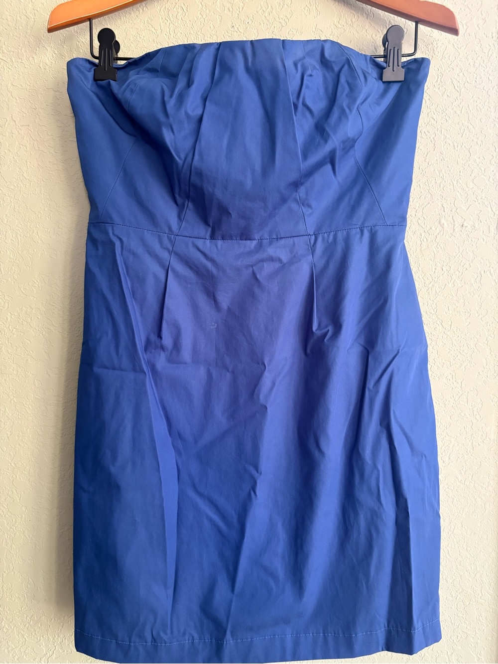 J. Crew Strapless Cobalt Blue Cocktail Dress